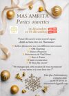RDV les 14 après-midi et 15 décembre prochains aux journées Portes Ouvertes au Mas Amrita !