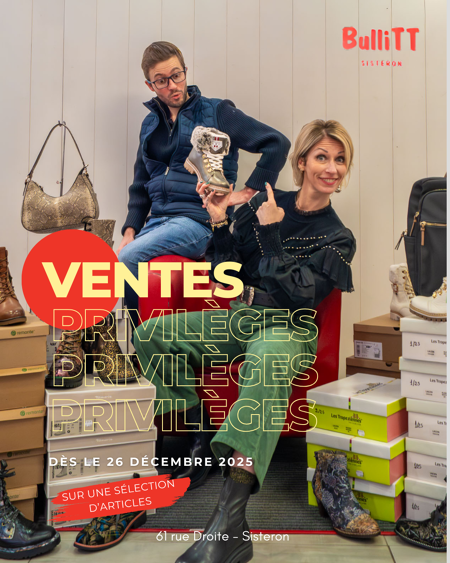 Ventes Privilèges : Un plaisir avant l'heure chez Bullitt ! 🥳