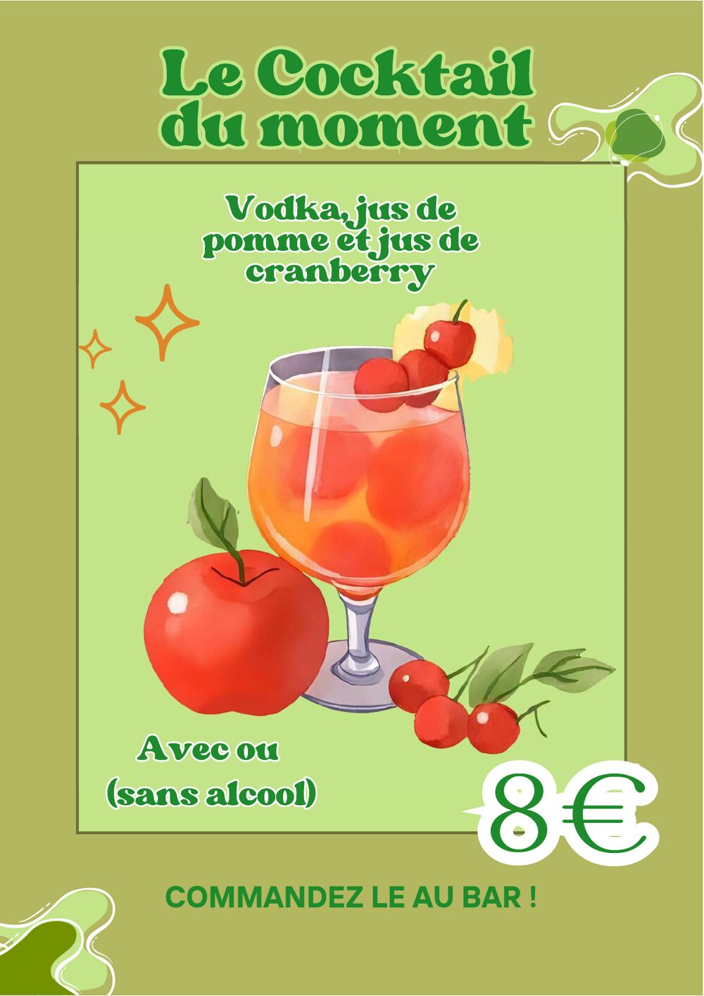 LE COCKTAIL DU MOMENT