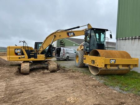 Intervention en Bretagne sur CAT 323