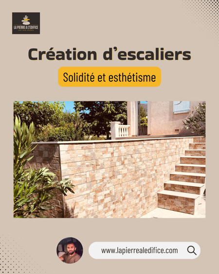 Escaliers sur-mesure esthétiques