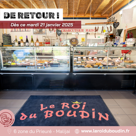 Après une année riche en émotions, Le Roi du Boudin est de retour ! 