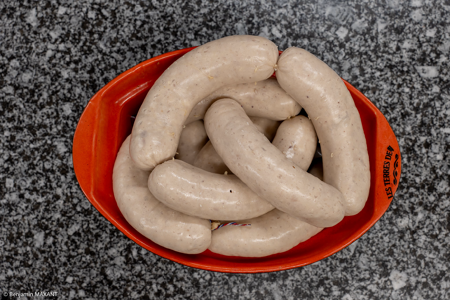 Boudin blanc orange-clémentine