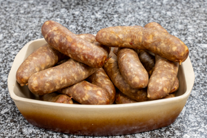 Saucisses fumées spécial Rougail