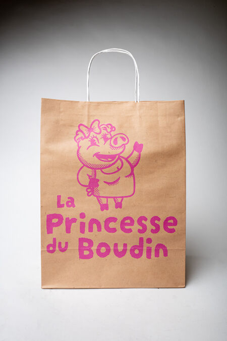 Sac Kraft "La Princesse du Boudin"