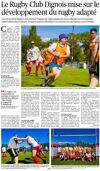 Rugby adapté : une victoire !