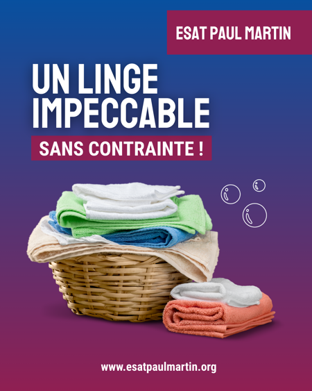 Blanchisserie ESAT Paul Martin