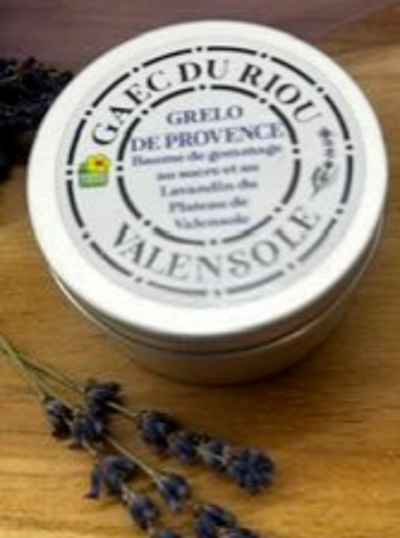 Baume de gommage au sucre et lavandin