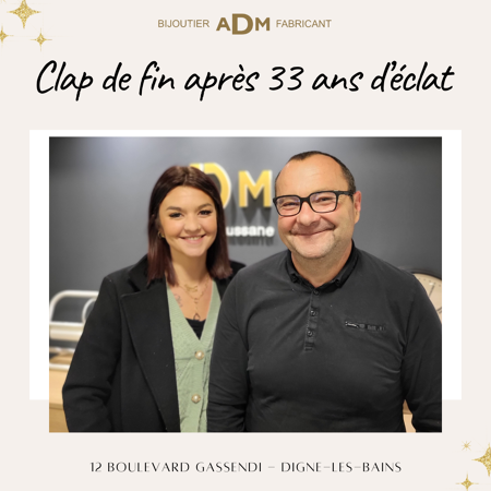 Clap de fin ce samedi 28 décembre après 33 ans d’éclat 🖤