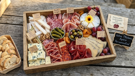 Box apero charcuterie fromage 