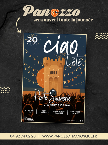 Au revoir été à Manosque