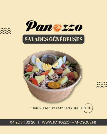 Salades colorées et gourmandes