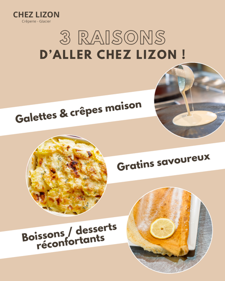 3 bonnes raisons d’aller Chez Lizon 🍴