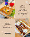 Galettes et crêpes maison bio