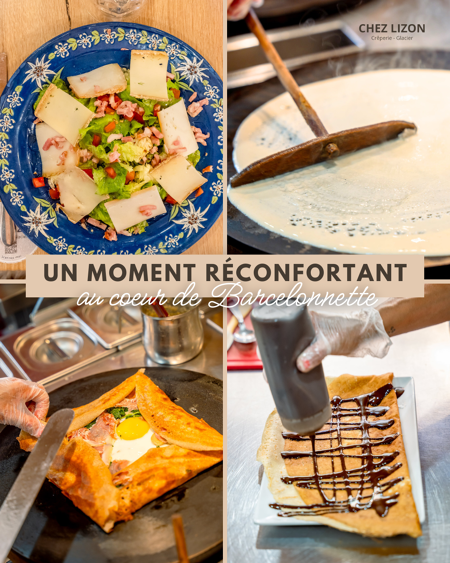 Chez Lizon, ce n’est pas que des crêpes, gaufres et gratins…