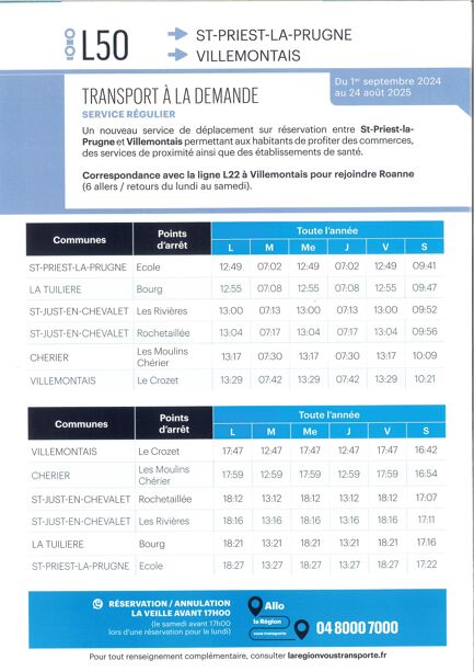 Galerie photo des transports de Cherier n°1