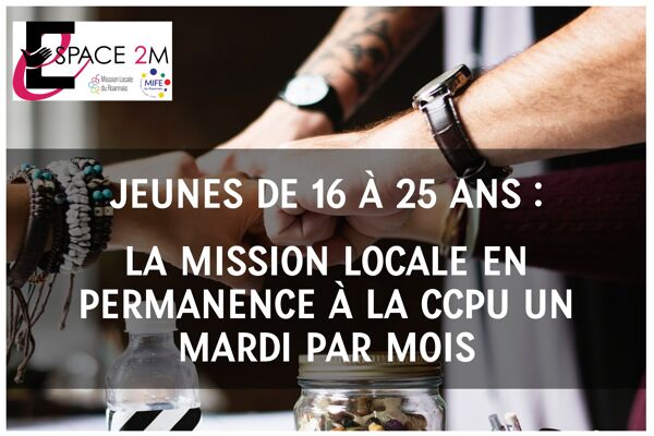 PERMANENCES ESPACE 2M A LA CCPU