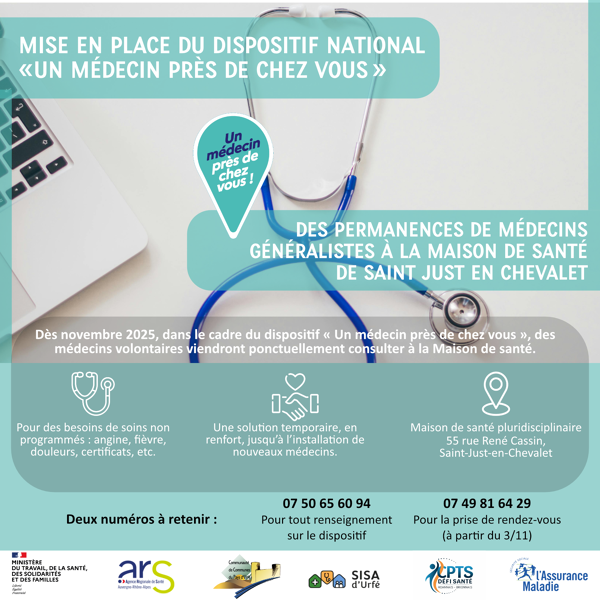 "Un médecin près de chez vous"