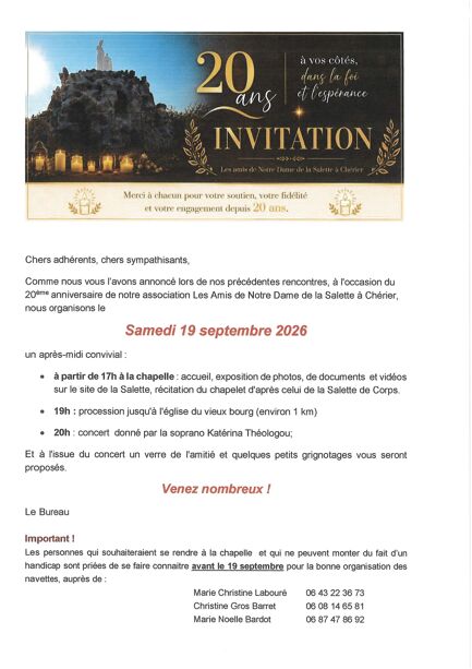 Agenda des manifestations : Galerie photo n°0