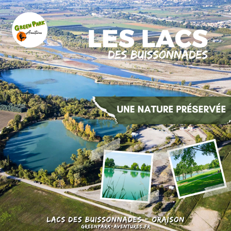 🌿 Zoom sur les lacs des Buissonnades !