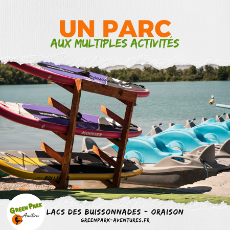 Un parc aux multiples activités !