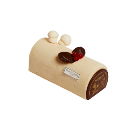 Bûche glacée poire caramel 6/7p (sans gluten)