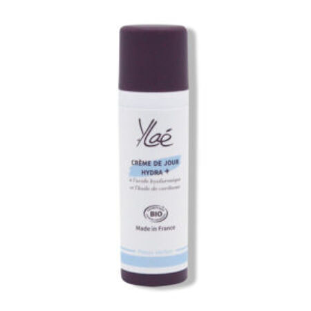 CREME HYDRA + Ylae, à l'acide hyaluronique et l'huile de carthame