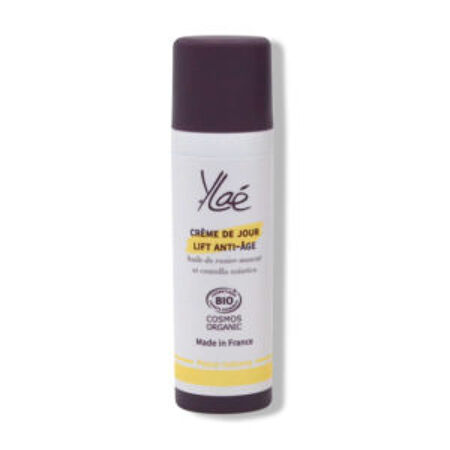 CREME DE JOUR LIFT ANTI-AGE Ylae, à l'huile de rosier-muscat