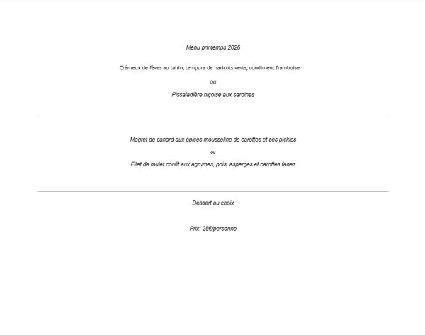 Découvrez Nos Délicieuses Formules