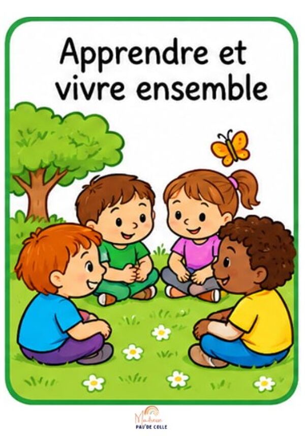 Pages de garde/ intercalaires classeur maternelle