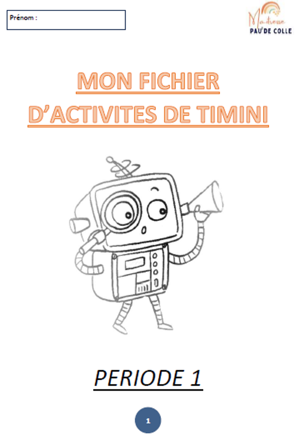 Fichier d'activités