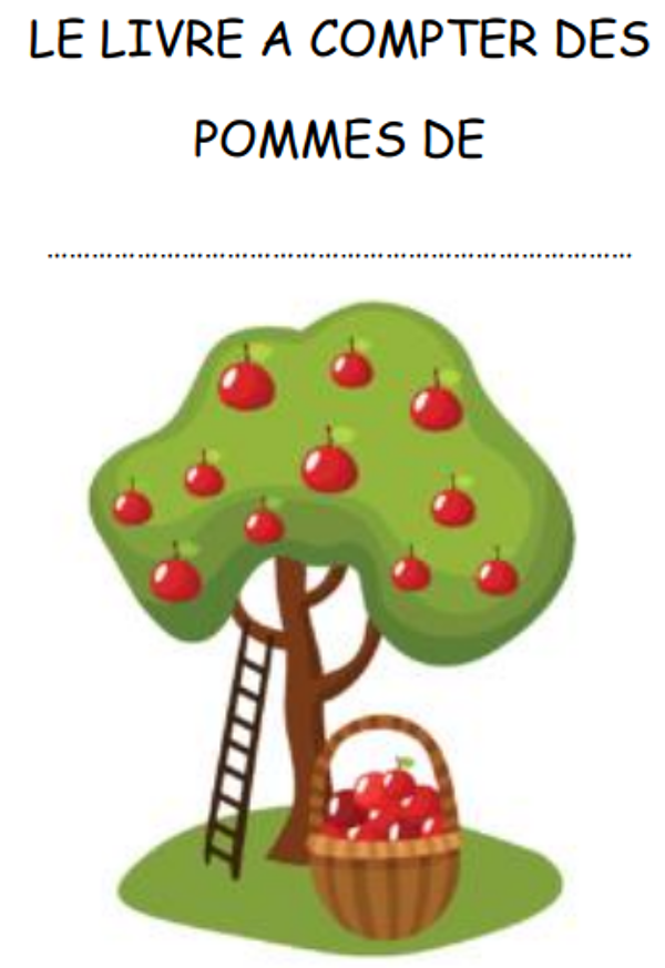 Livre à compter des pommes