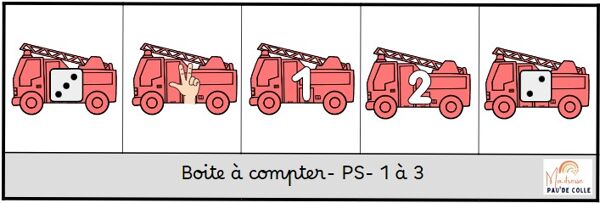 Boites à compter : pompiers