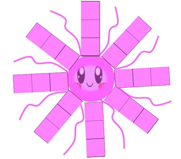 Jeu du soleil de Brissiaud - version méduse