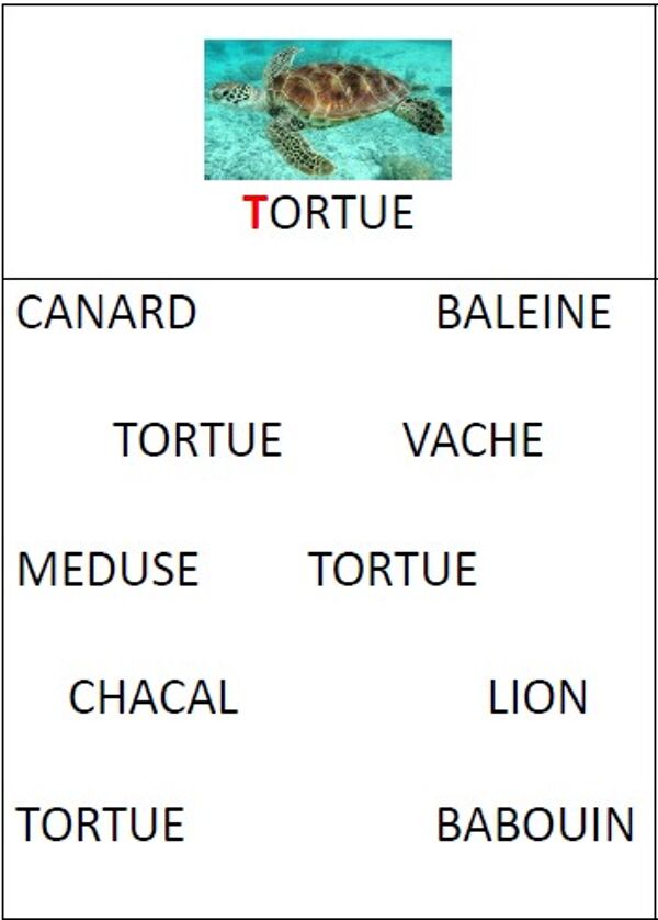 Un mot parmi d'autres