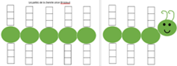 Décomposition 3 : le chenille de Brissiaud