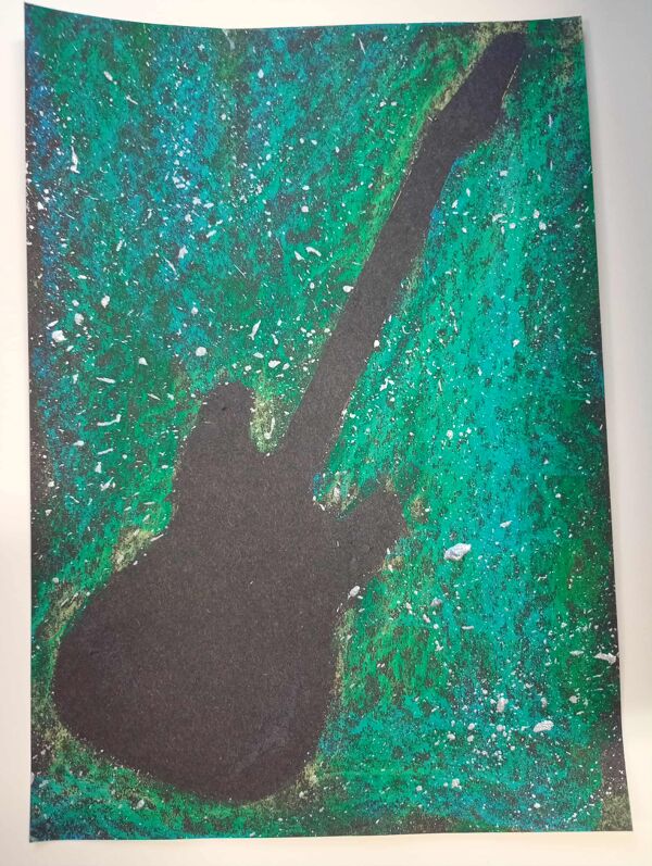 Idée art visuel : constellation instruments