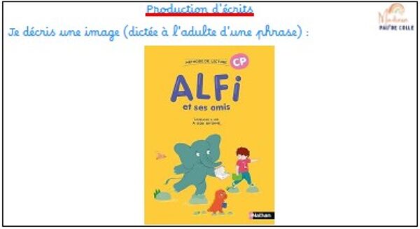 Fichier productions d'écrits