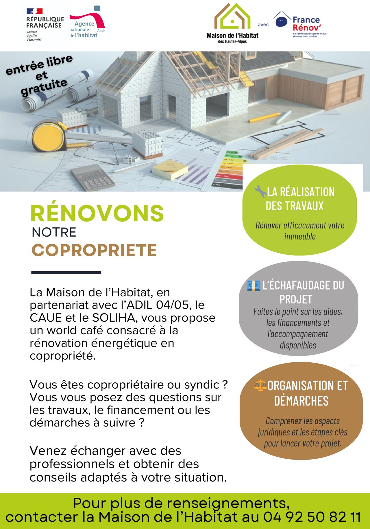 La rénovation énergétique et amélioration de l’habitat