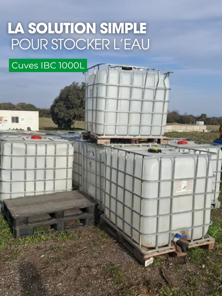 Cuves IBC 1000L