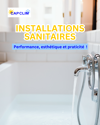 Installations sanitaires adaptées