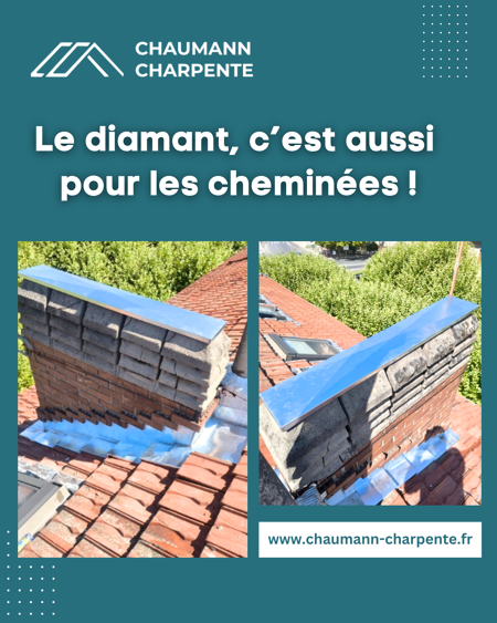 Chapeau de cheminée en zinc