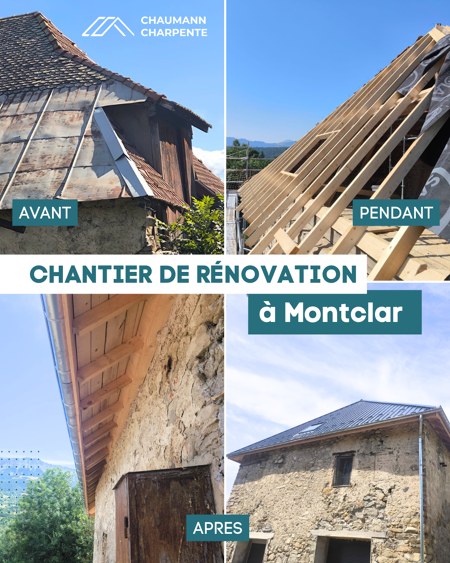 Rénovation complète à Montclar