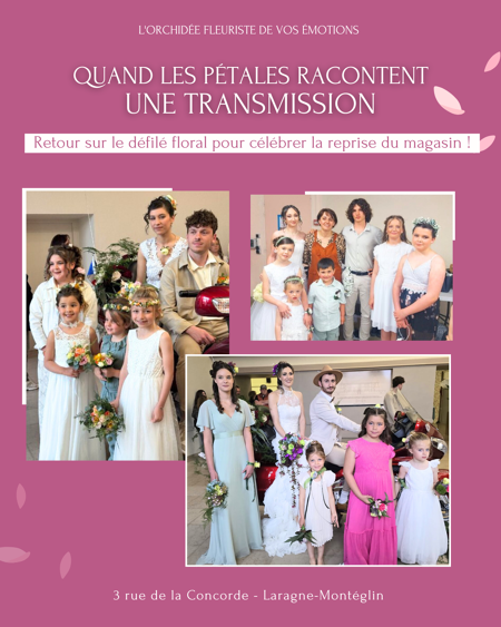 Défilé floral : un dimanche ému