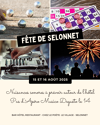 Fête à Selonnet les 15-16 août
