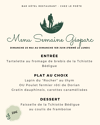 Menu spécial Semaine Géoparc