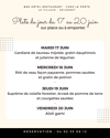 Réservez vos semaines gourmandes!