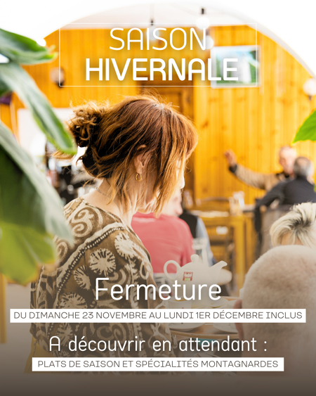 ❄️ Chez Le Poète entre doucement dans la saison hivernale !