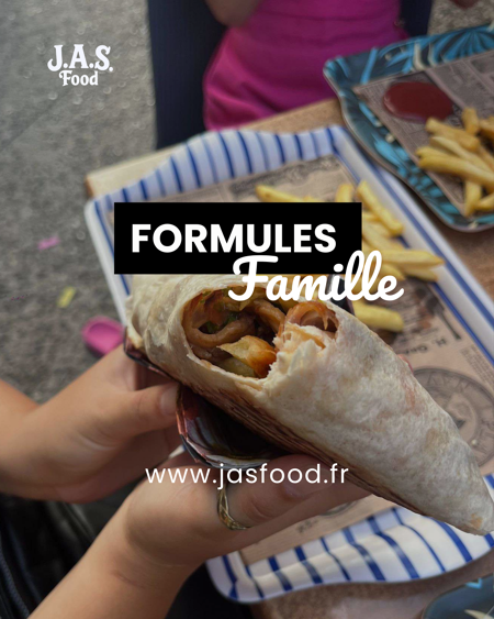 Pour les grandes faims, les soirées entre amis ou les repas en famille, les Formules Family réunissent tout ce qu’il faut pour partager un vrai moment gourmand.