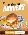 Burgers gourmands à savourer